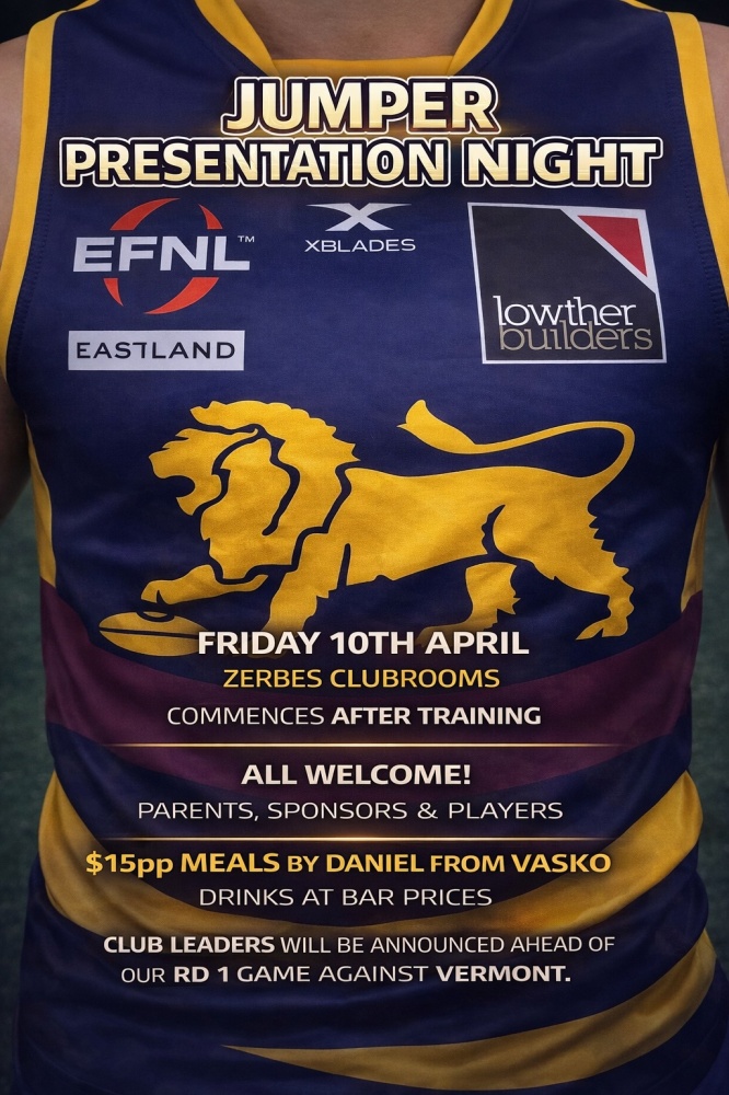 Jumper Presentation Night