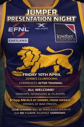 Jumper Presentation Night