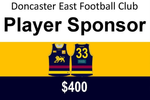 Player Sponsorships Now Available