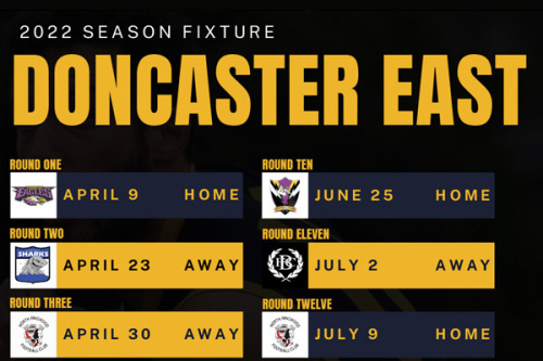 2022 Season Fixtures