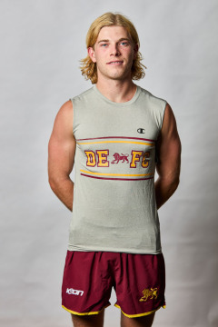 Grey cotton muscle tank