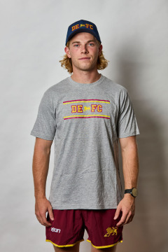 Grey cotton T-shirt style 2