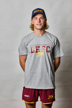 Grey cotton T-shirt style 1