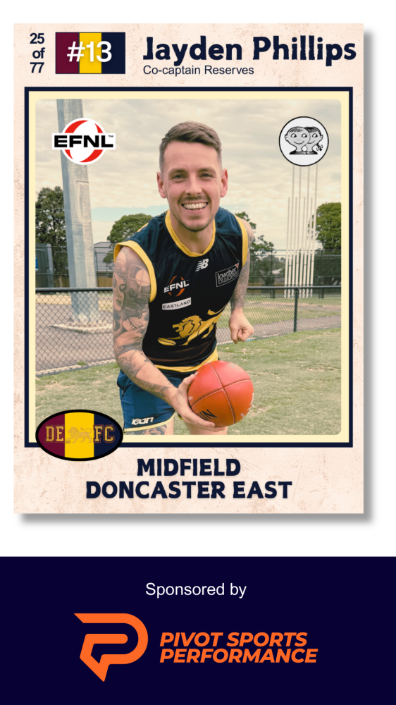 Jayden Philips #13 Co-Captain