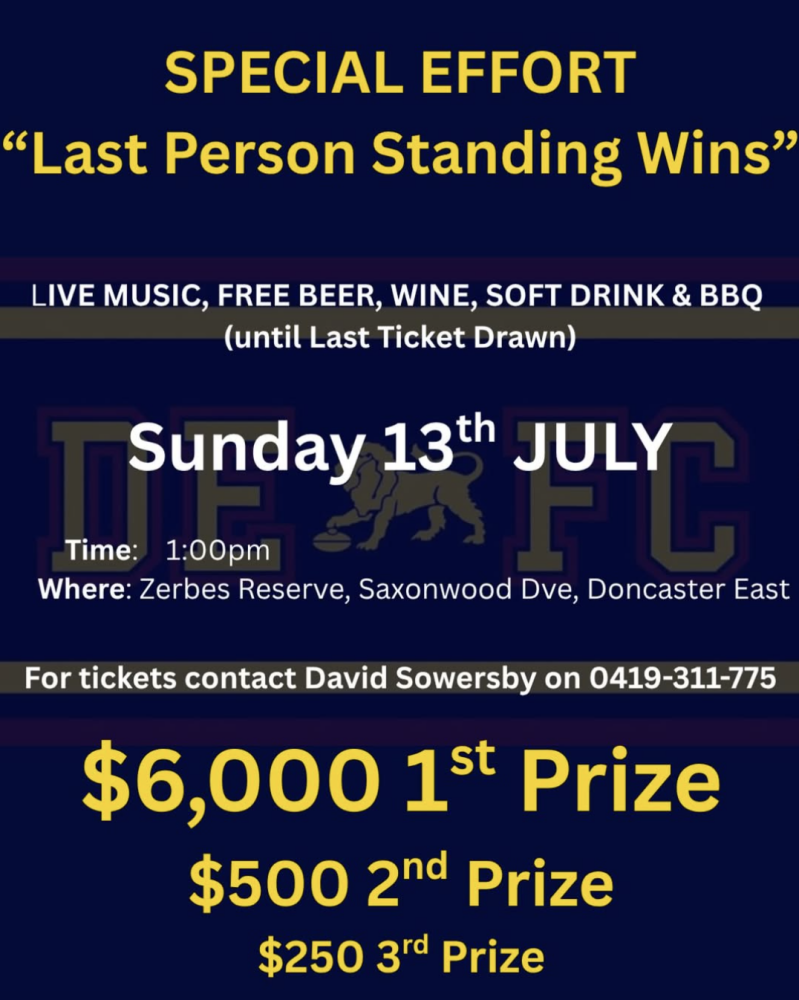 special effort prize